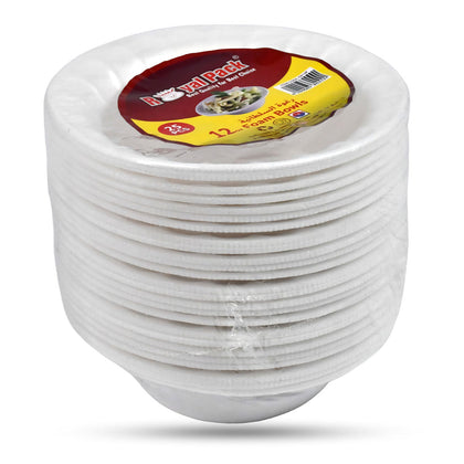 12oz Disposable Foam Bowl 25pcs