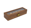 Wooden Rectangular Acrylic Jewelry Box F2133